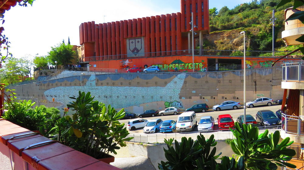 Aparthotel Ático, terraza y BBQ, Metro BCN, Park Güell Barcelona Exterior foto