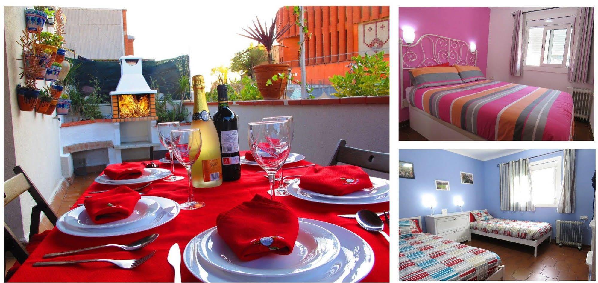 Aparthotel Ático, terraza y BBQ, Metro BCN, Park Güell Barcelona Exterior foto